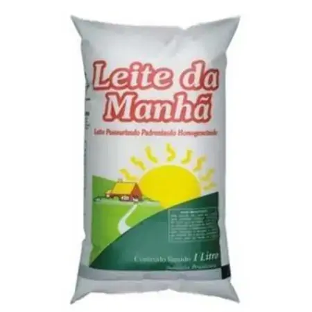 Longa Vida Leite Da Manhã Pasteurizado Tipo C Saquinho 1l