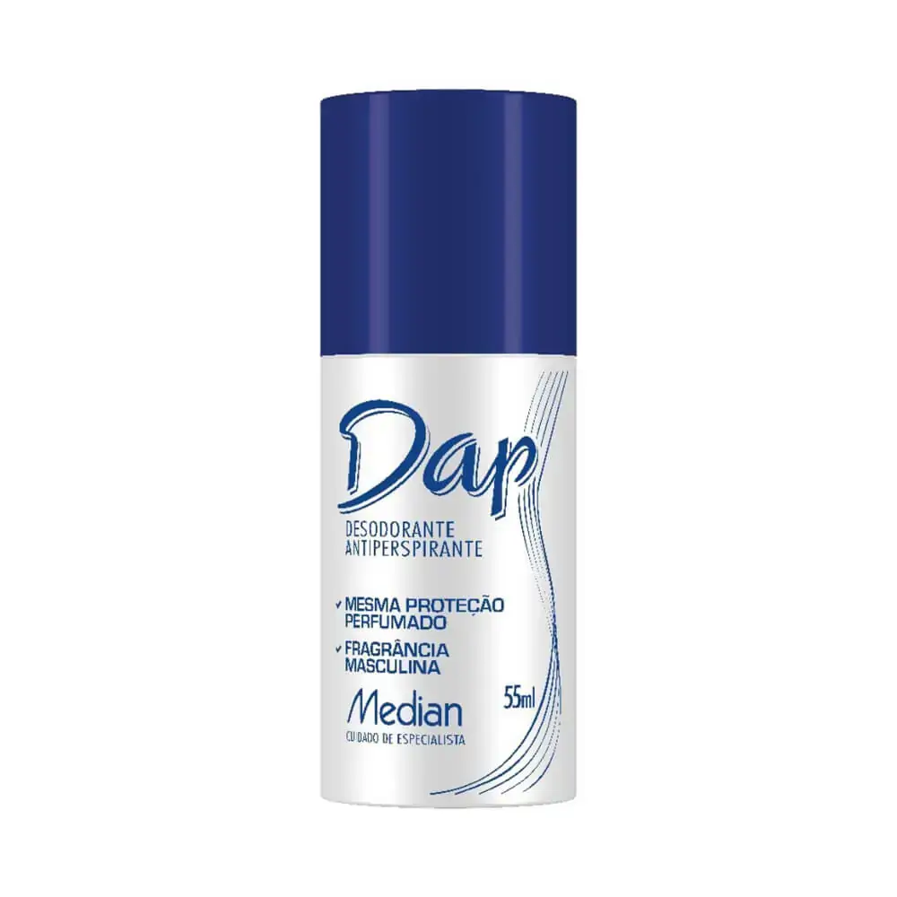 Desodorante Roll On Antiperspirante Masculino Dap 55ml