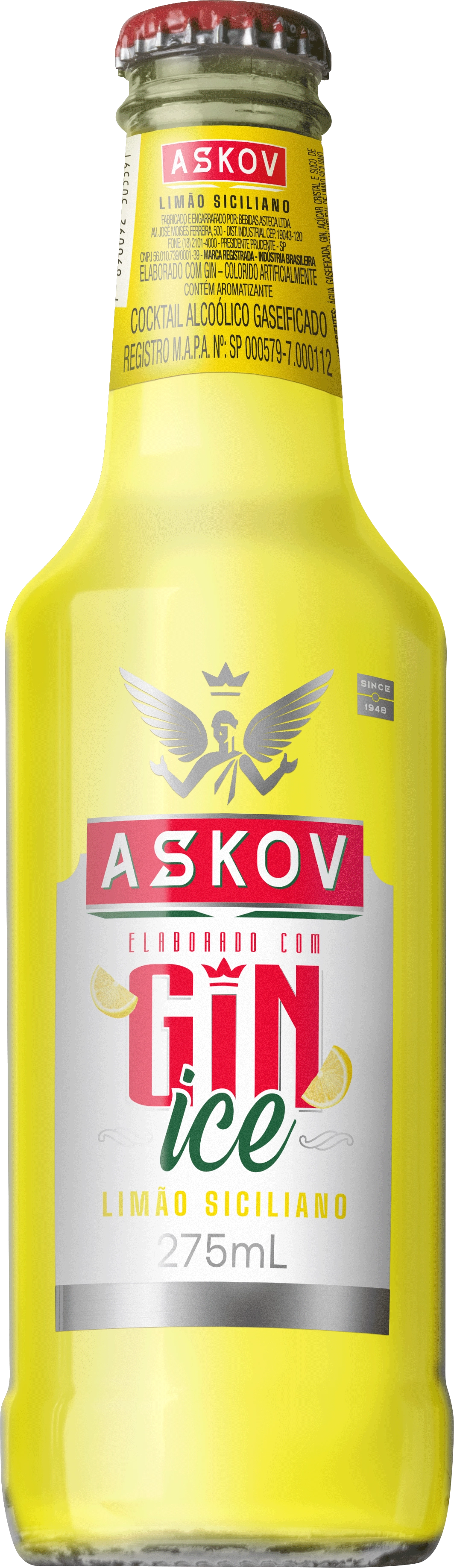 Vodka Askov 275ml L Si