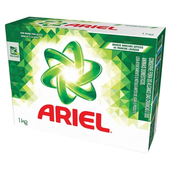 Detergente Em Pó Ariel 1kg
