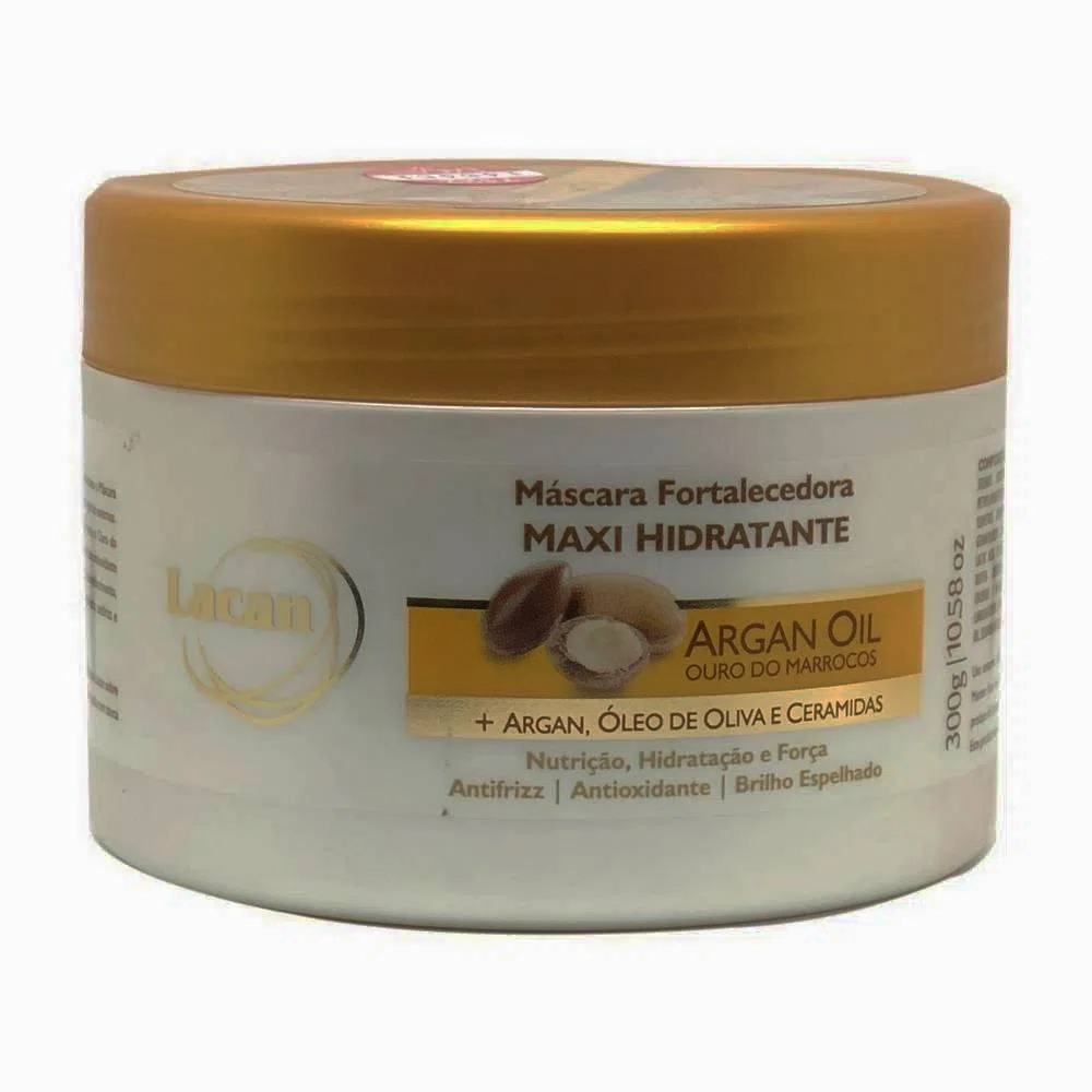 Lacan Maxi Hidratante Argan Oil - Mascara 300g