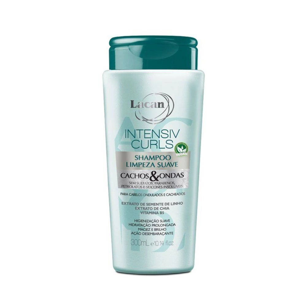 Shampoo Cachos Ondas Intensiv Curls 300ml Lacan