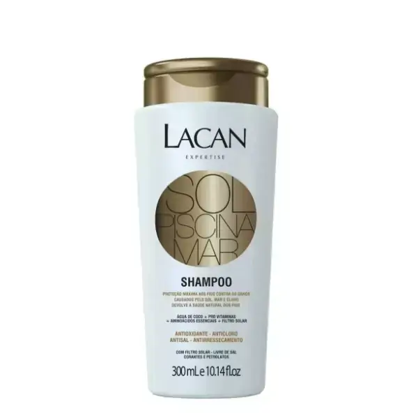 Lacan Sol, Piscina e Mar Shampoo 300ml