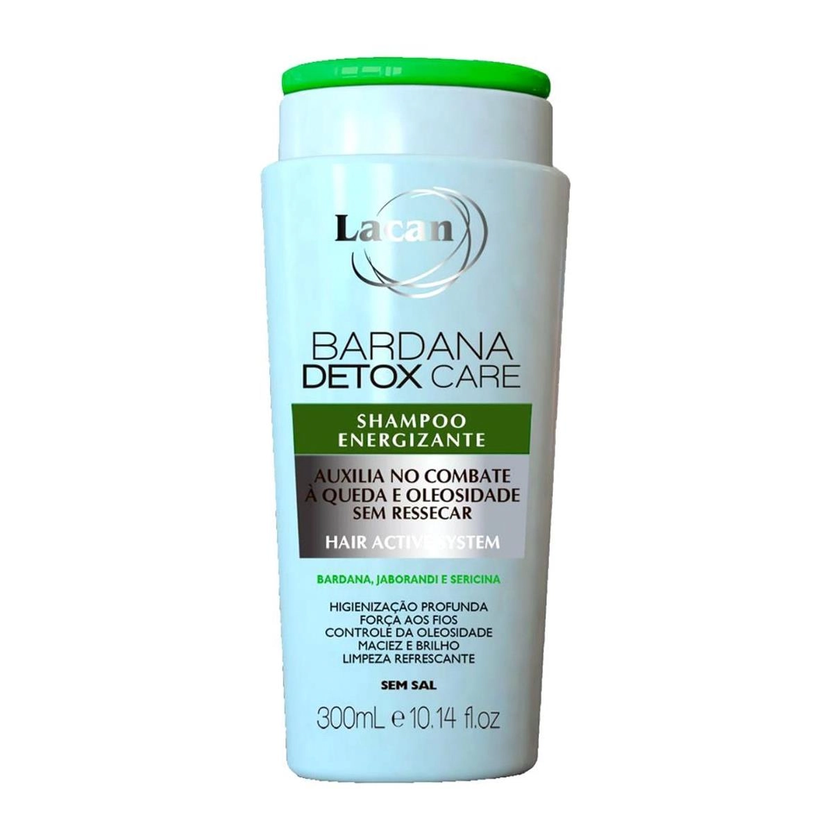 Shampoo Lacan Energizante Bardana Detox Care 300ml