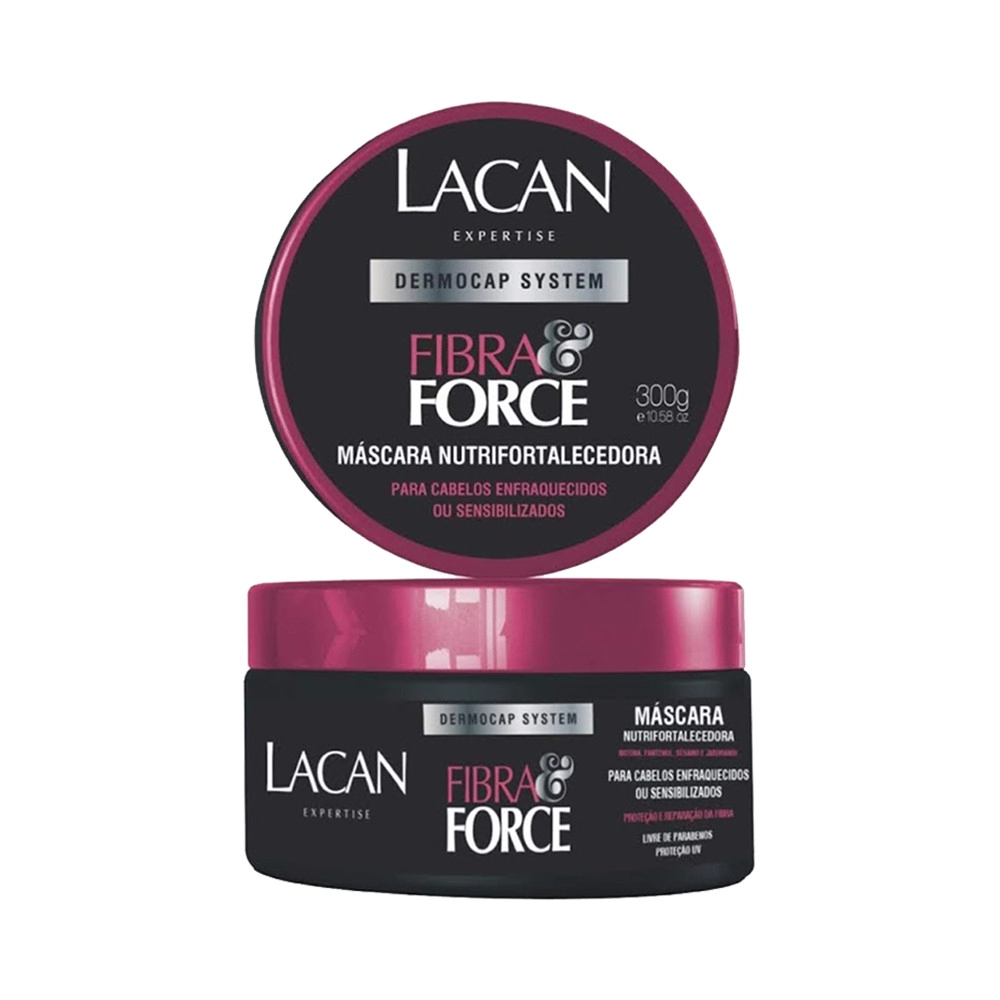 Lacan Fibra & Force Mascara Nutrifortalecedora 300g
