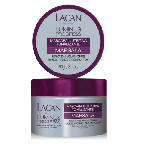 Lacan Mascara Matizadora Luminus Progress Marsala 90g