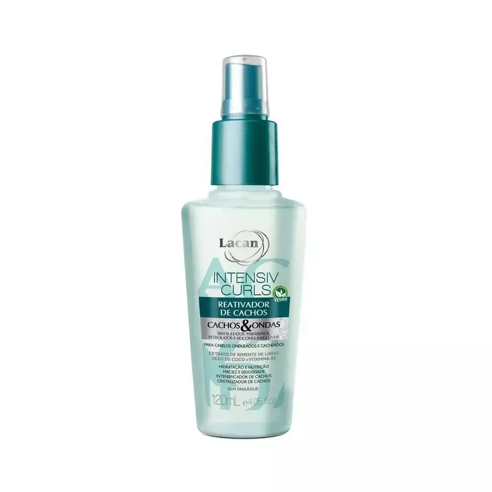 Reativador Cachos Ondas Intensiv Curls 120 Ml