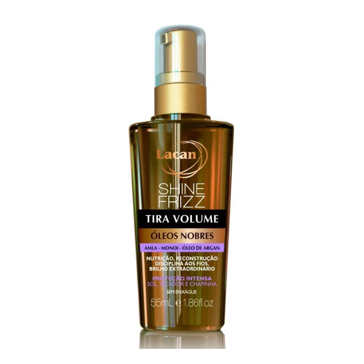 Tira Volume Oleos Nobres Shine Frizz 55g Lacan