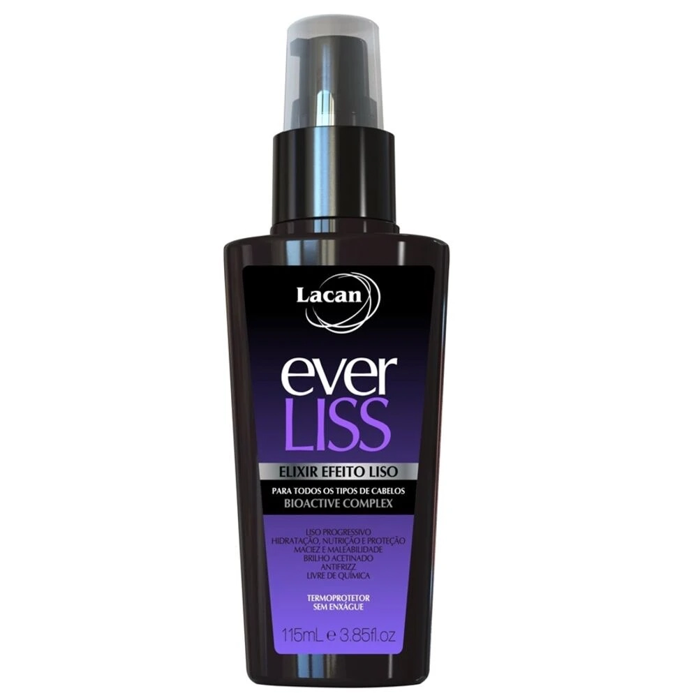 Lacan Ever Liss Elixir Efeito Liso 115ml