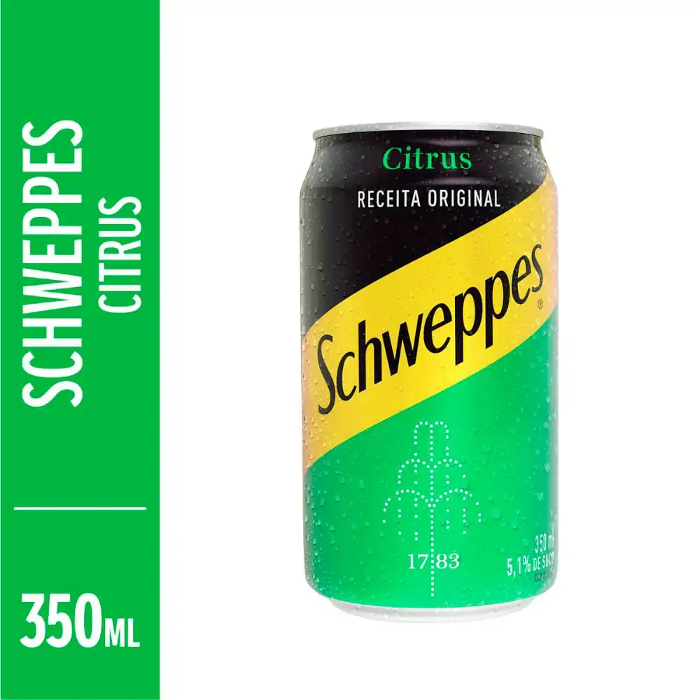 Agua Tonica Schweppes Pet 1l Citrus