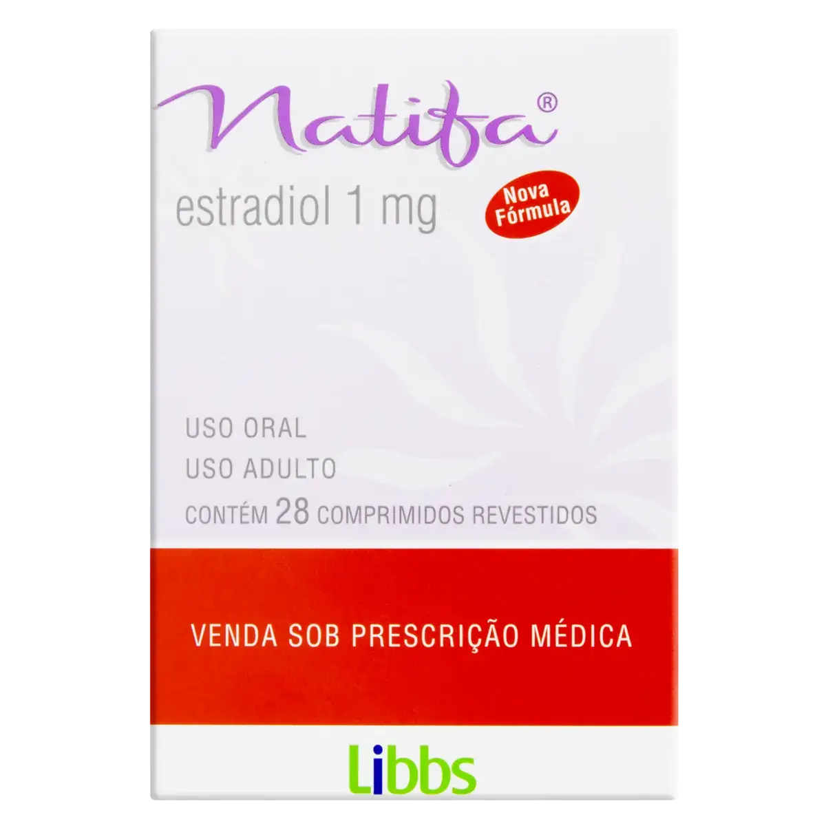 Natifa 1mg Libbs Caixa 28 Comprimidos Revestidos