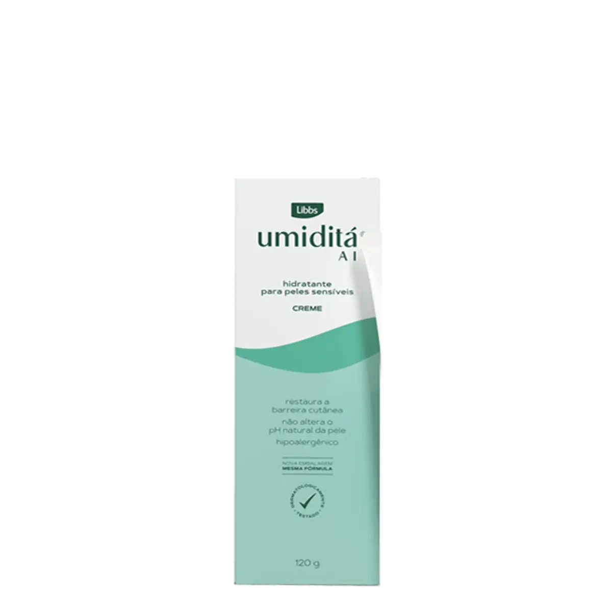 Creme Hidratante Corporal Umiditá Ai Para Pele Sensível Com 120g