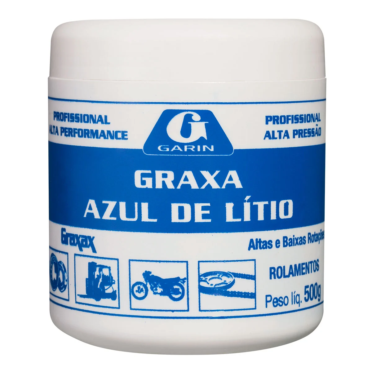 Graxa Azul De Litio P/rol 500gr