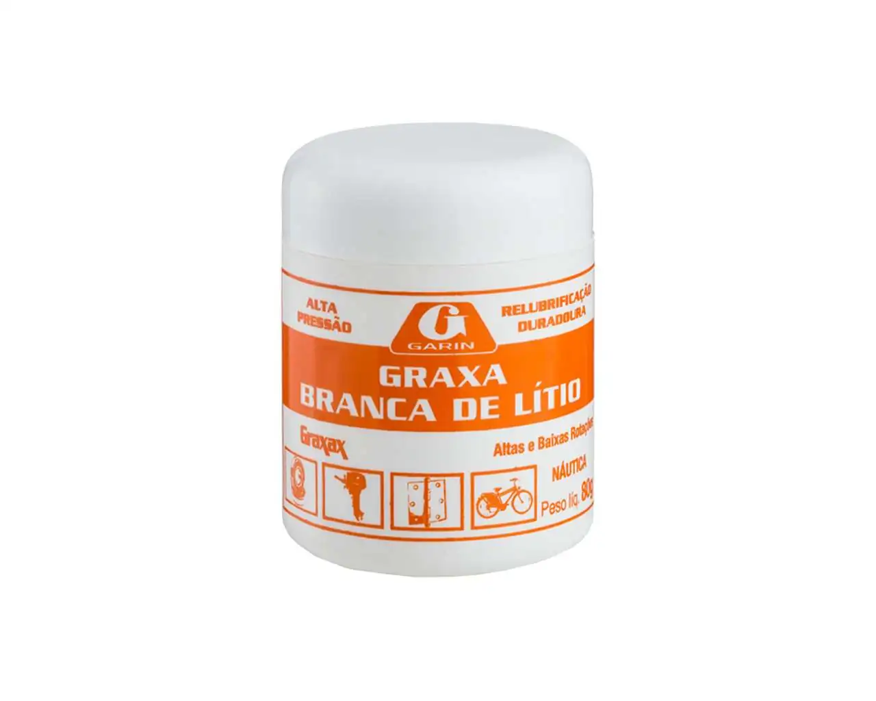 Graxa Branca De Litio Graxax 80g
