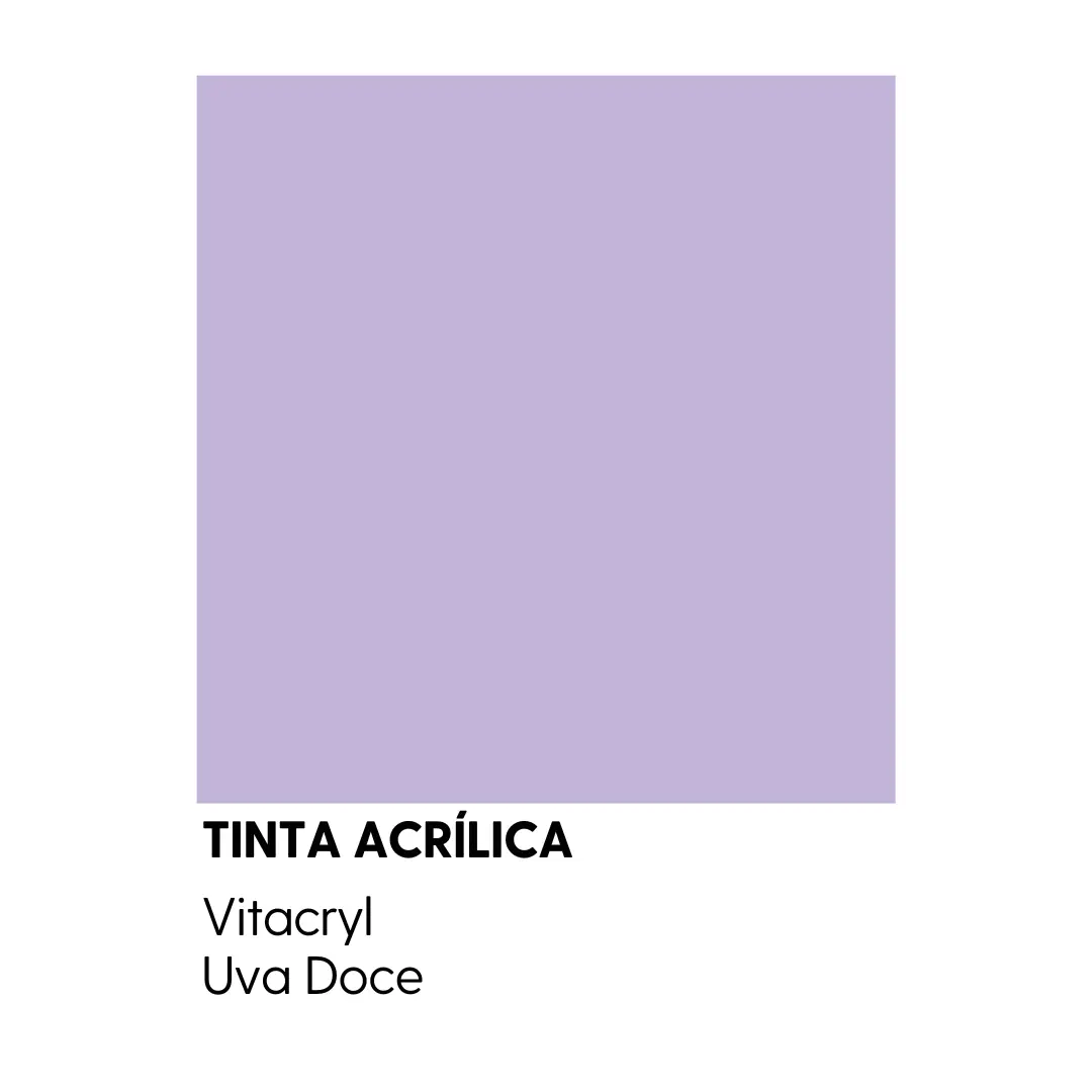 Tinta Emborrachada Acetinada Violetas - Uva Doce - 3 6 Lts