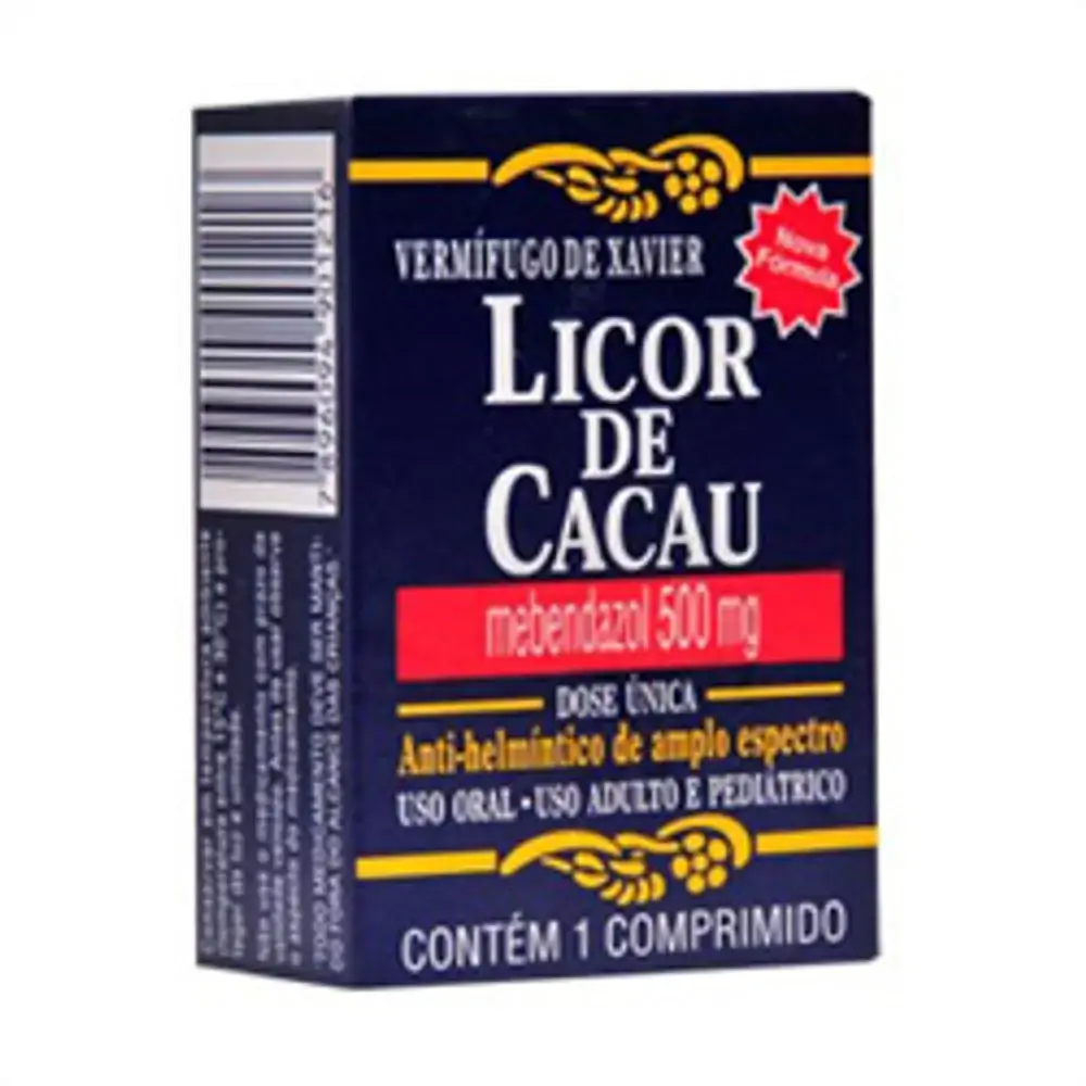Licor De Cacau 500 Mg 1 Comprimido Hypermarcas Similar