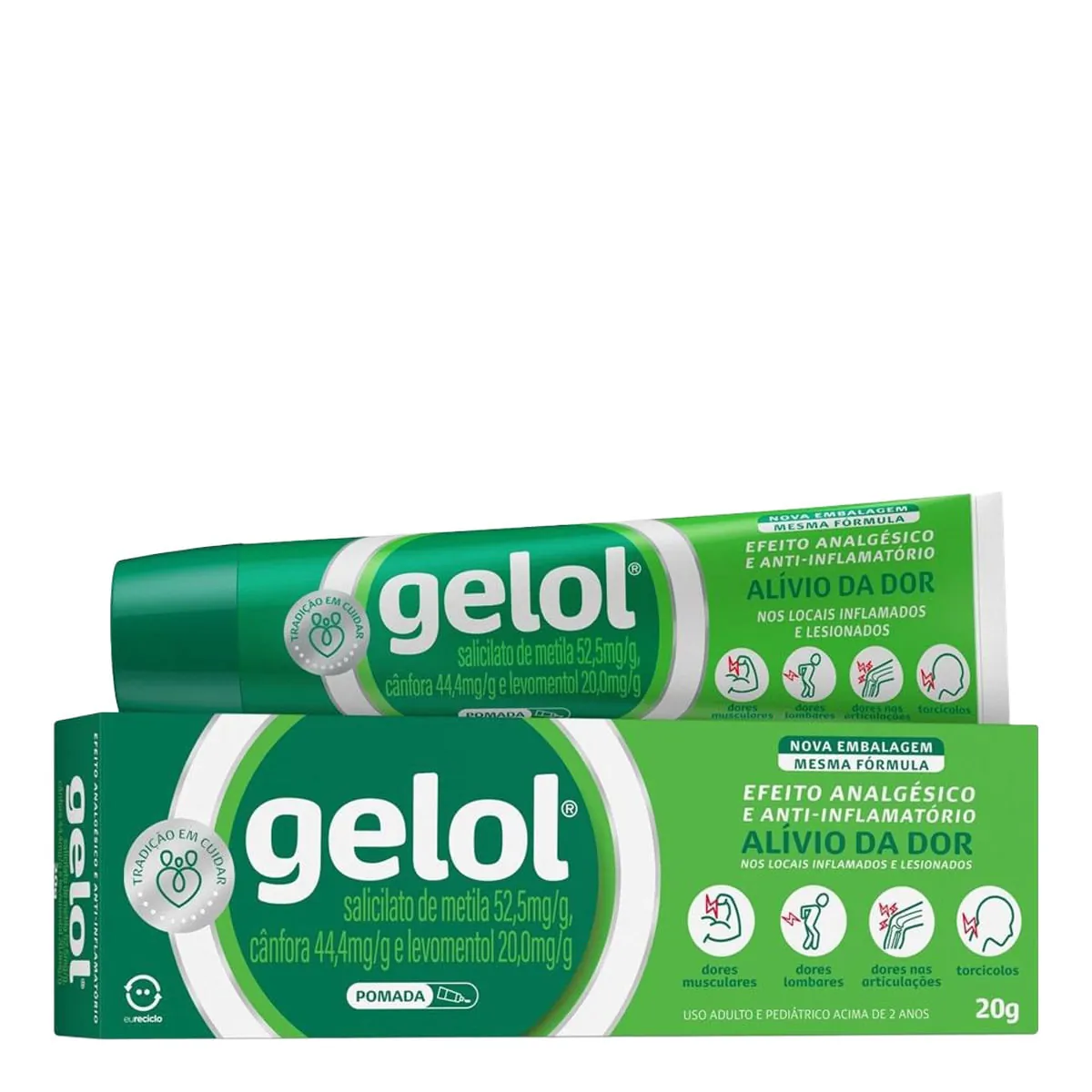 Pomada Gelol 20gr
