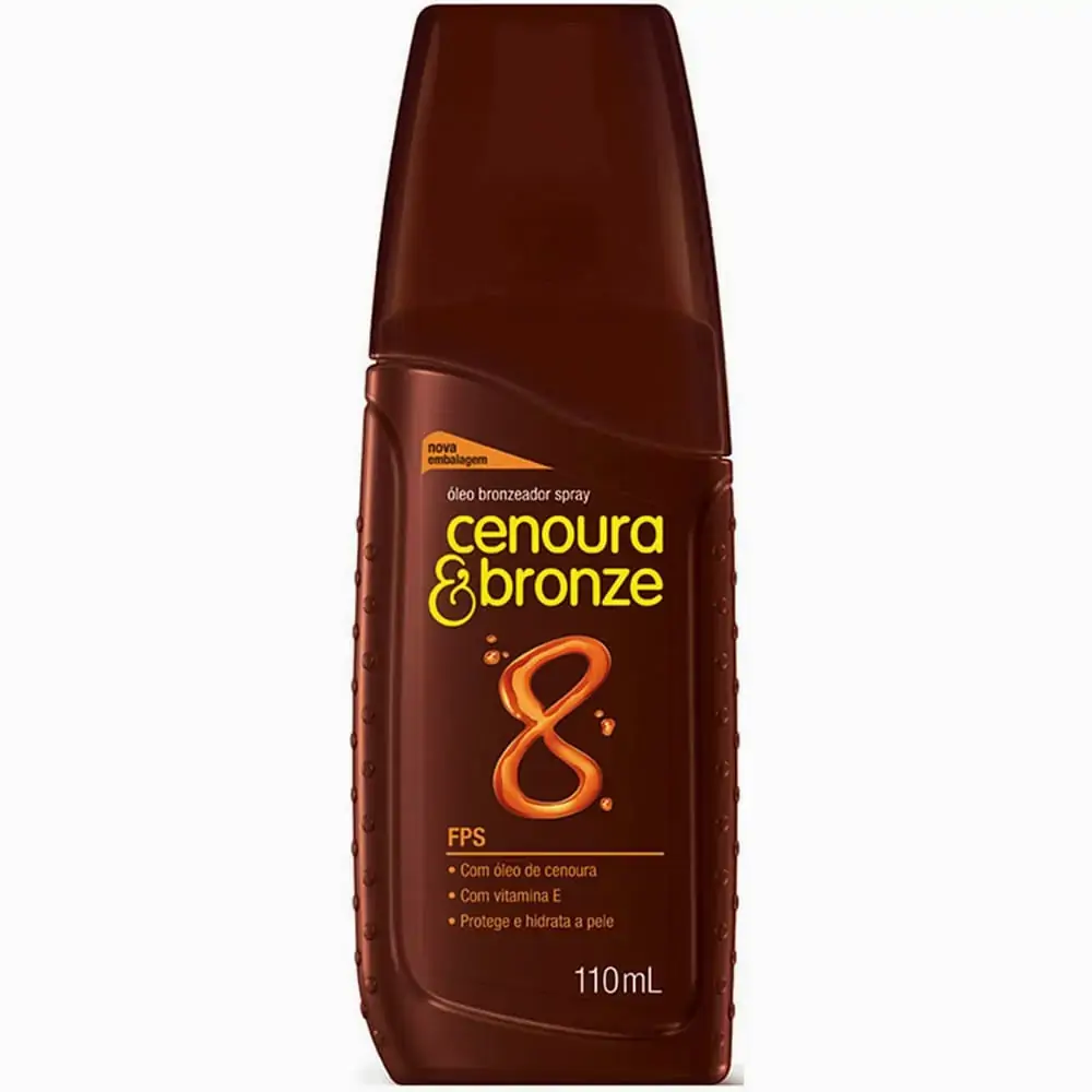 Cenoura Bronze Fps8 Oleo Beta Carot