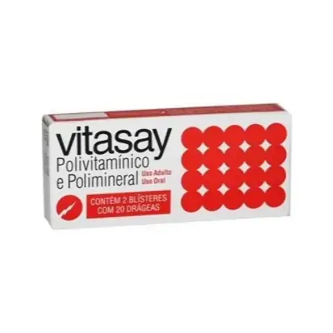 Vitasay 40 Drágeas 40 Drágeas Hypermarcas Similar