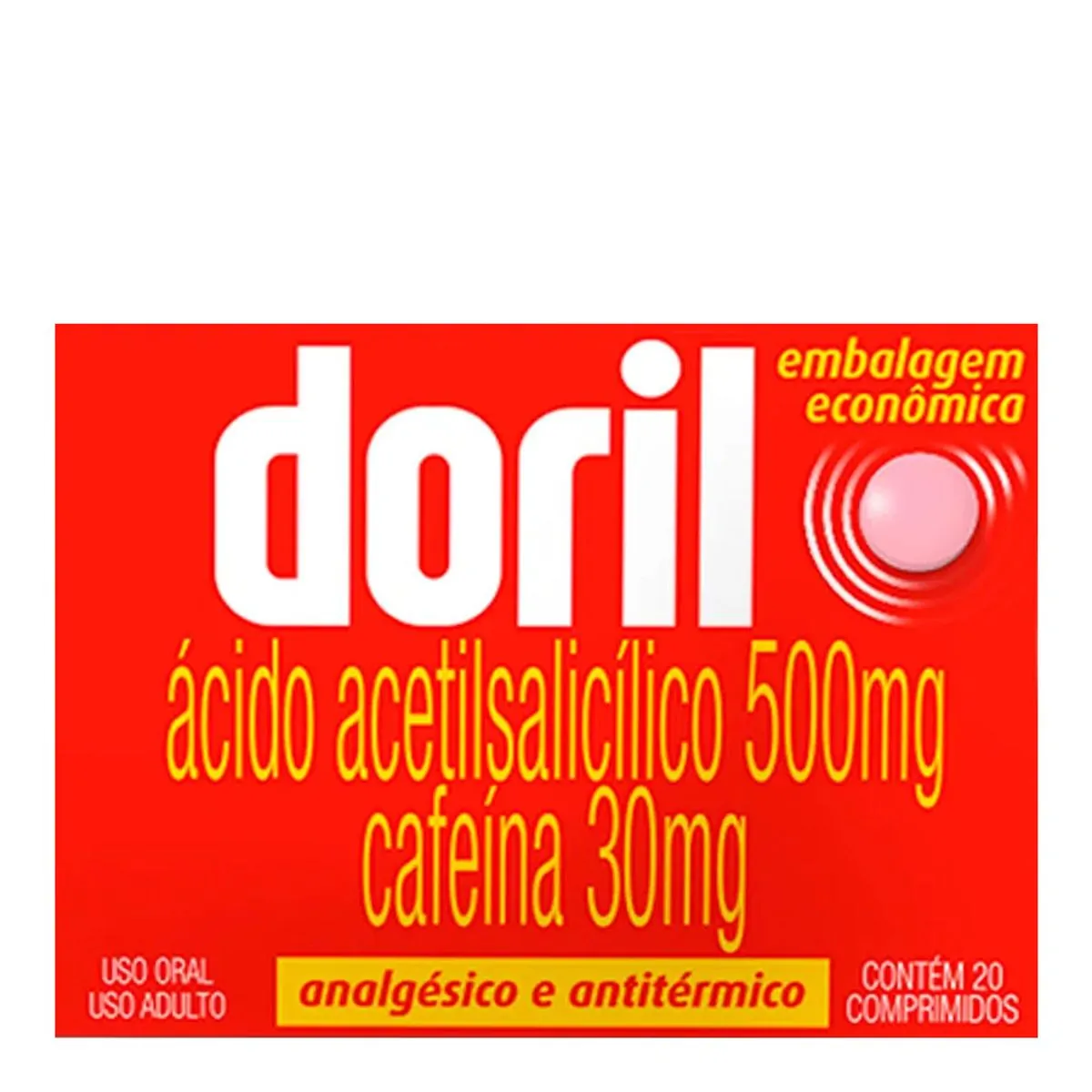 Doril Cosmed Caixa 20 Comprimidos