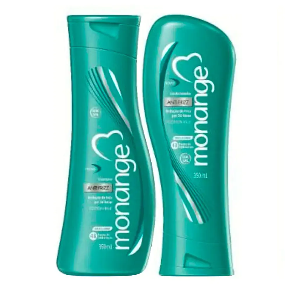Kit Monange Shampoo Condicionador Antifrizz