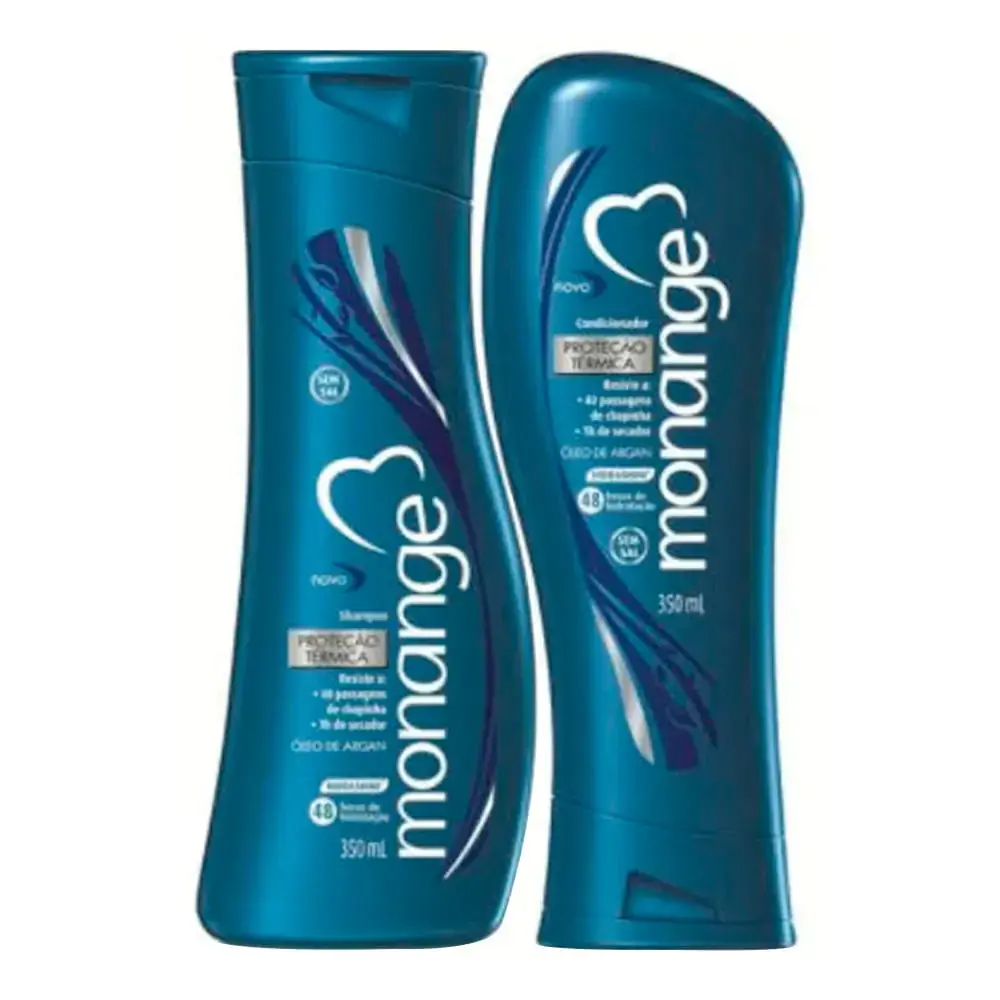 Kit Monange Shampoo Condicionador Brilho Intenso