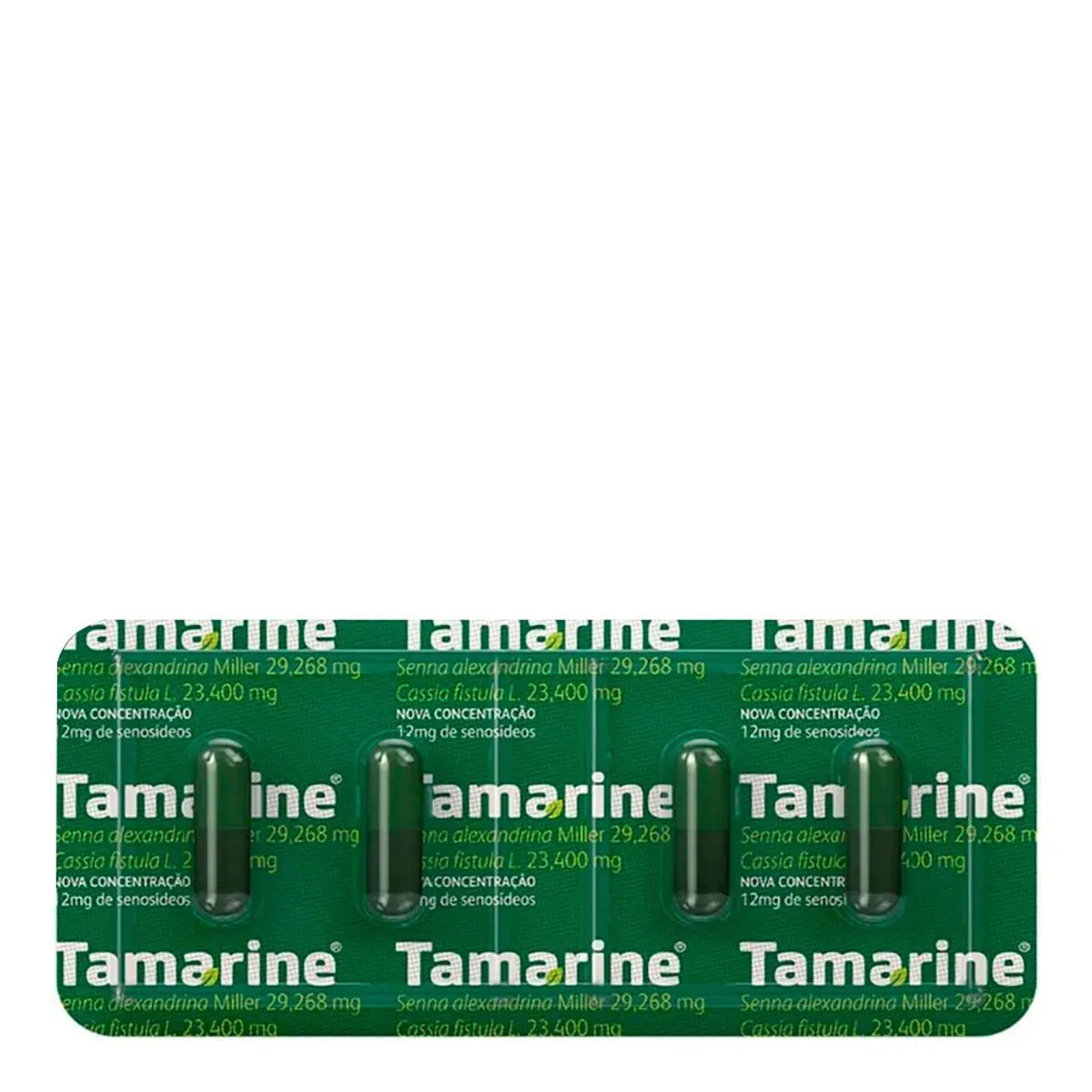 Tamarine 12 mg com 4 cápsulas