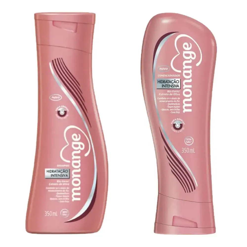 Shampoo Condicionador Monange Hidratação Intensiva