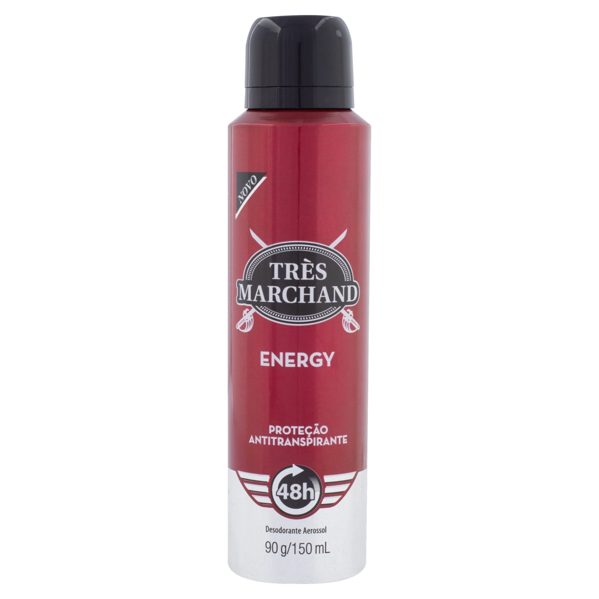 Antitranspirante Aerossol Energy Très Marchand 150ml