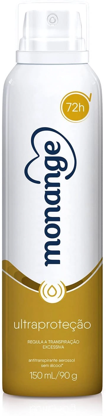 Antitranspirante Aerossol Ultraproteção Monange 150ml