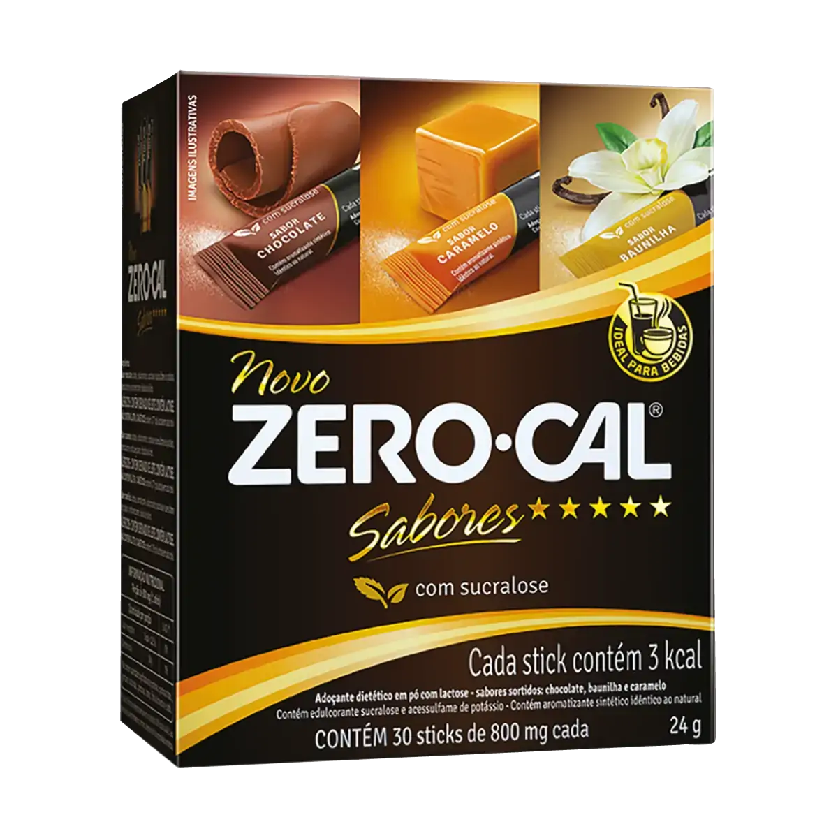 Zero Cal Sabores Misto Stick