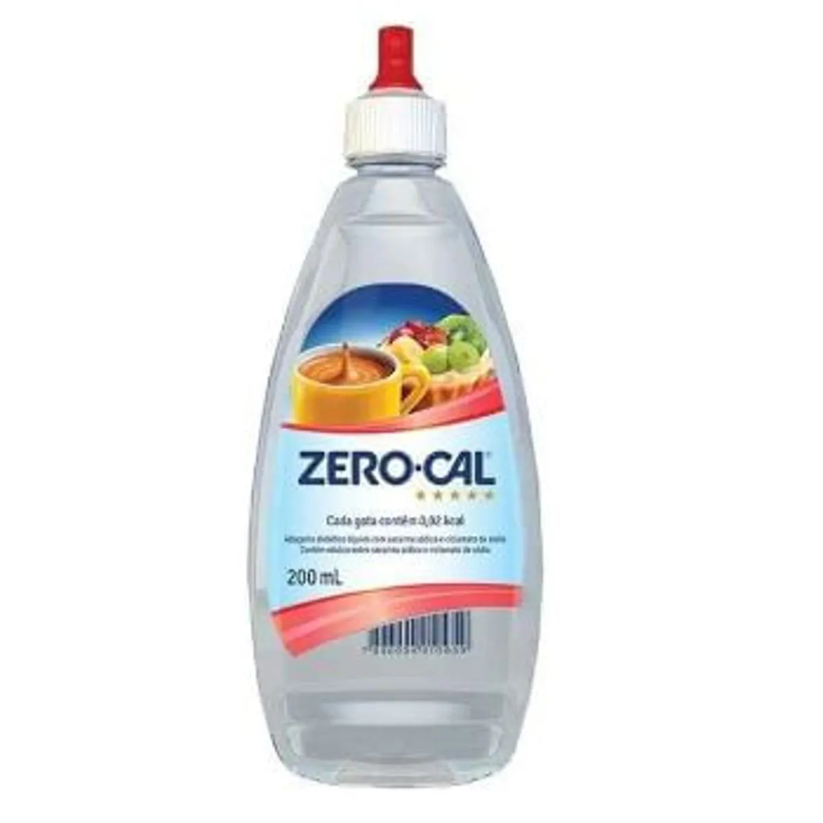 Adoçante Líquido Sacarina Zero Cal 200ml