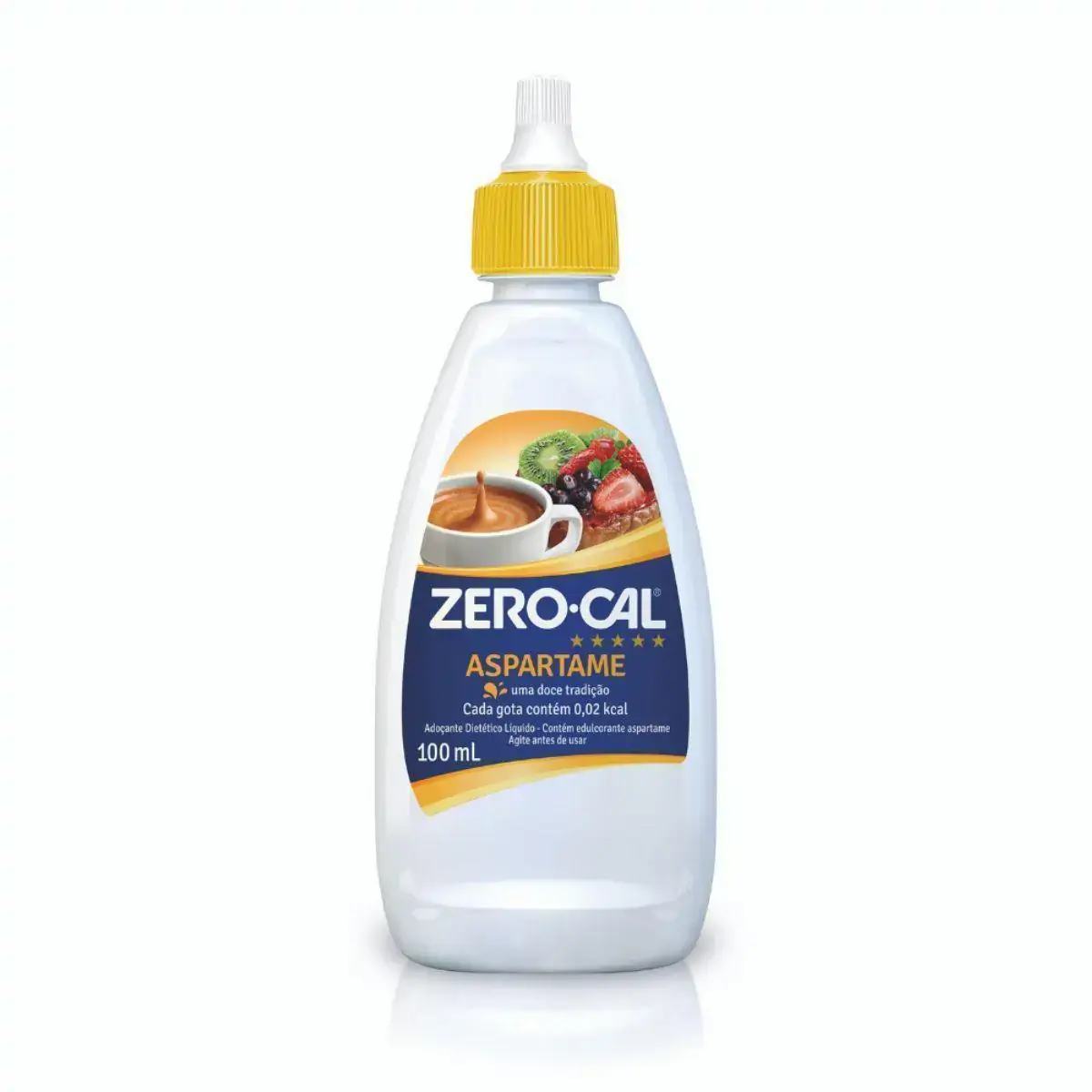 Zero-Cal Aspartame Adoçante Líquido 100ml