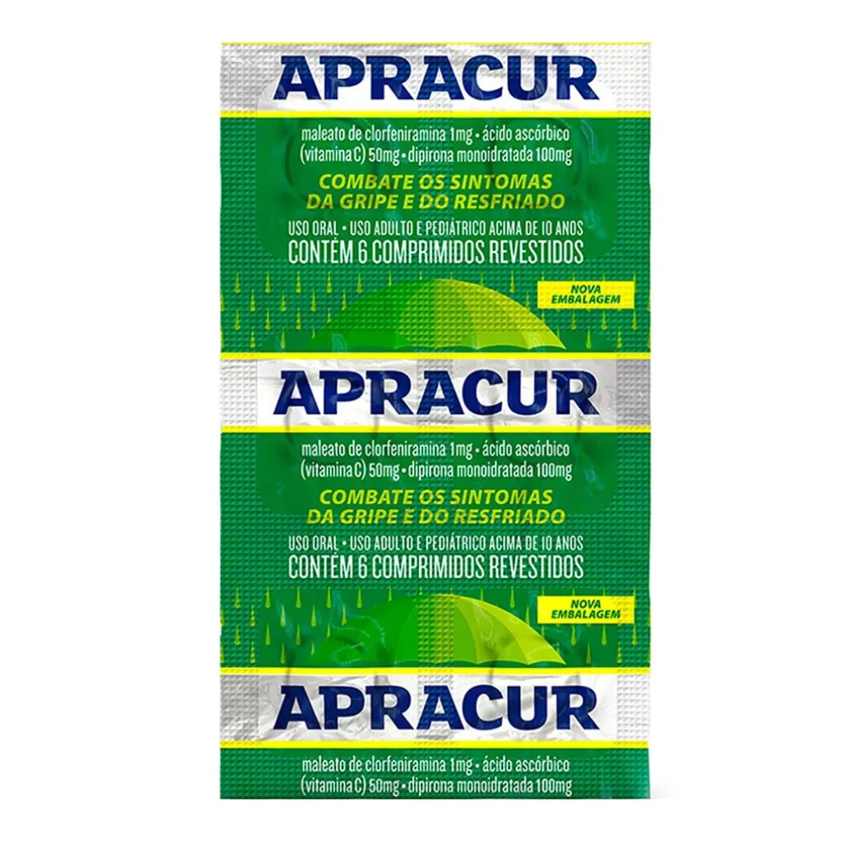 Apracur Cosmed 6 Comprimidos Revestidos