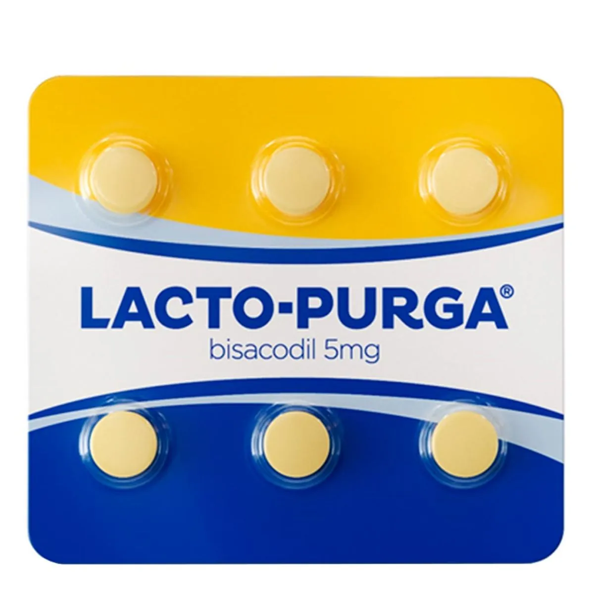 Lacto Purga 5mg Cosmed 6 Comprimidos Revestidos