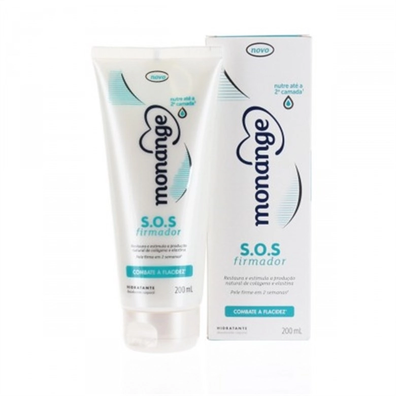 Desodorante Hidratante Corporal Monange S.o.s Firmador Bisnaga 200ml