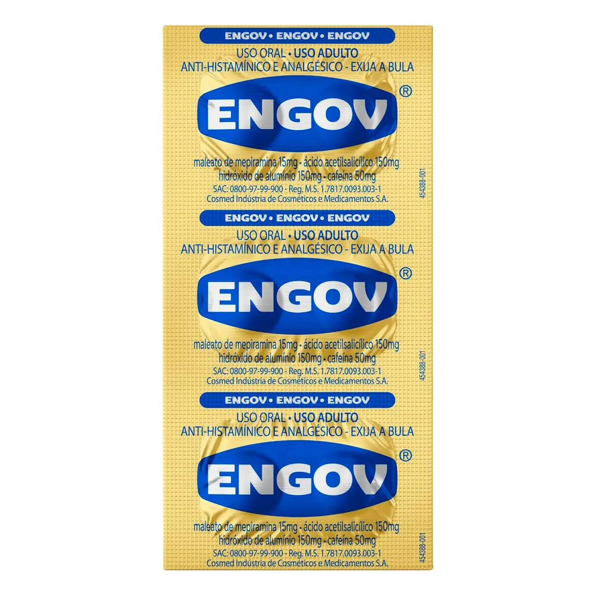 Engov Cosmed 6 Comprimidos