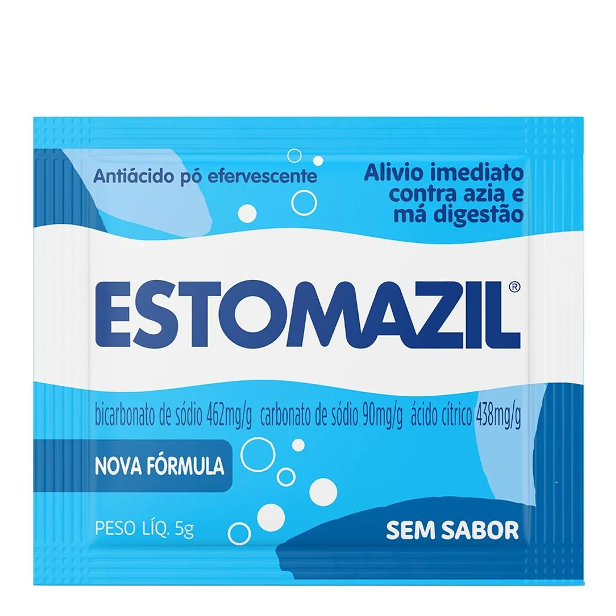Antiácido Sem Sabor Estomazil 50 Envelopes
