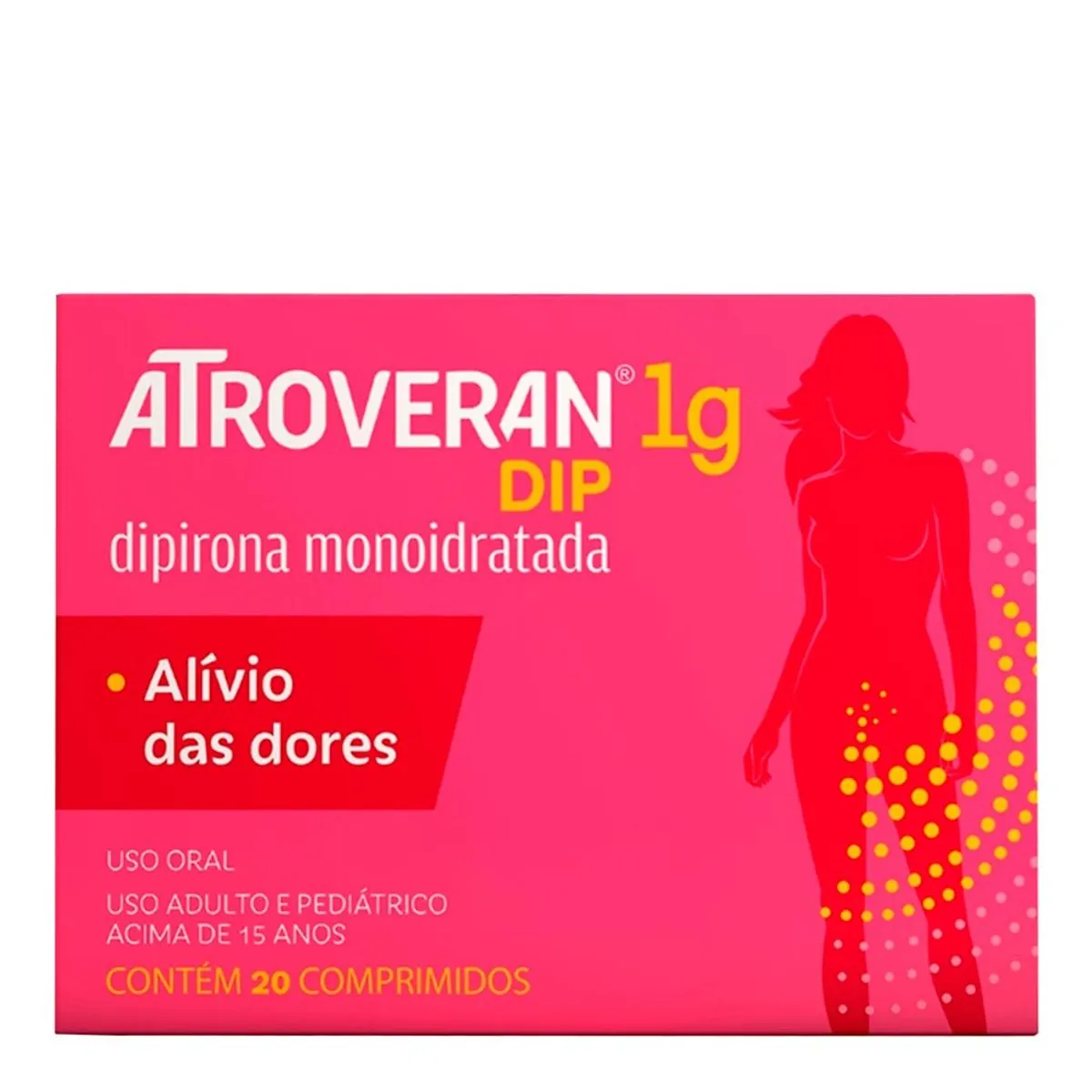 Atroveran Dip 1g Cosmed Caixa 20 Comprimidos