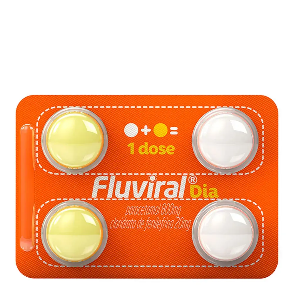 Fluviral Dia 800 20mg Cx 200 Comp