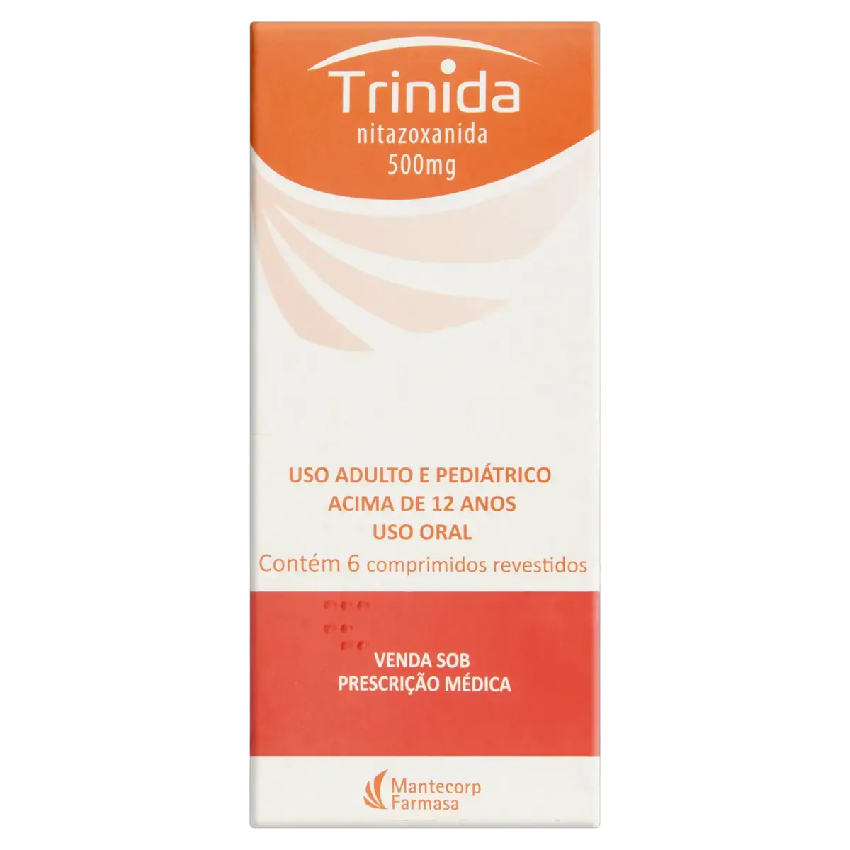 Trinida 500mg Mantecorp Farmasa Caixa 6 Comprimidos Revestidos