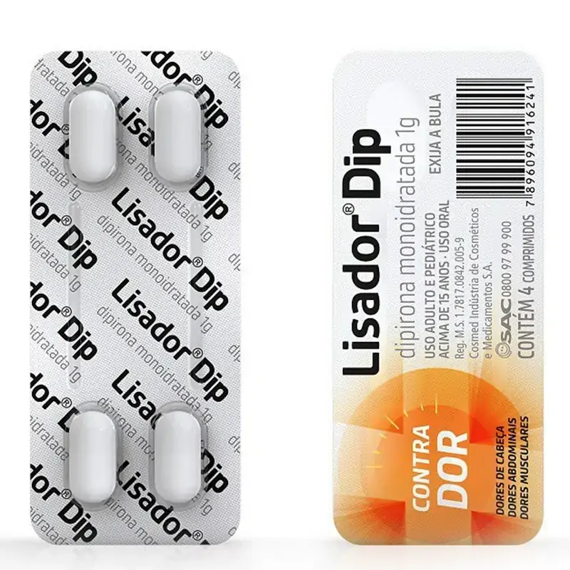 Lisador Dip 1gr 25x4cpr