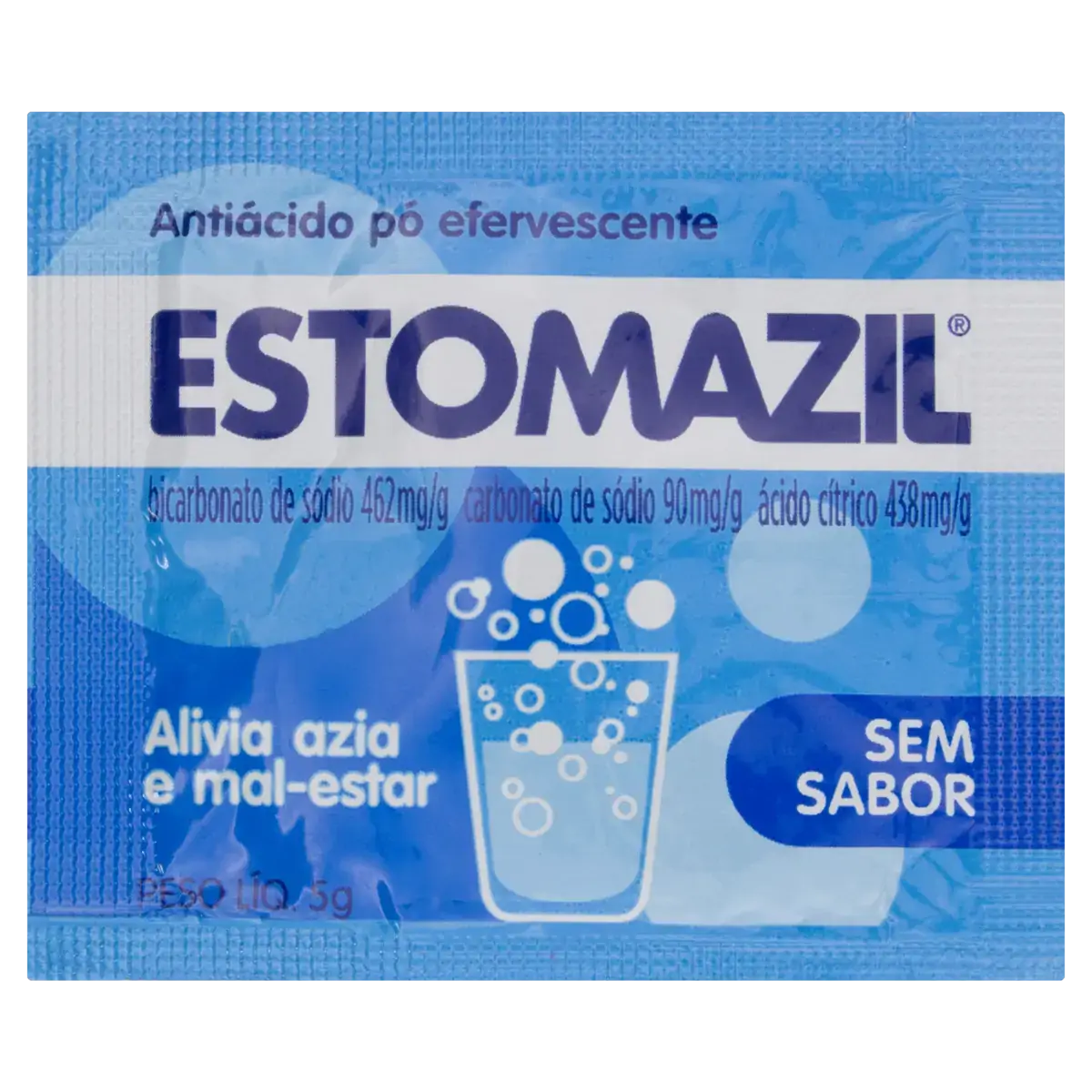 Antiácido Sem Sabor Estomazil Envelope 5g
