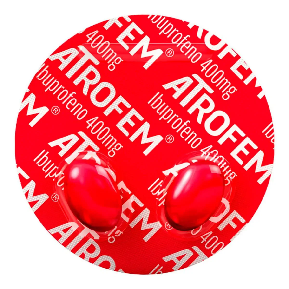 Atrofem 400mg Cosmed 2 Cápsulas