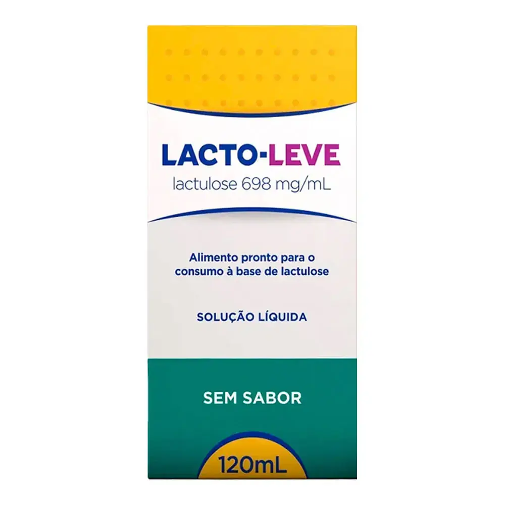 Lacto Leve 698mg/ml Solução Oral Hypera Sem Sabor 120ml