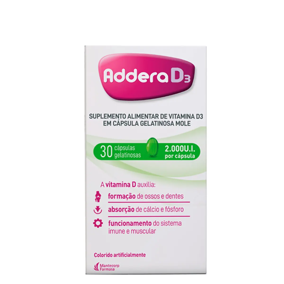 Addera D3 2.000Ui 30Cap Gel