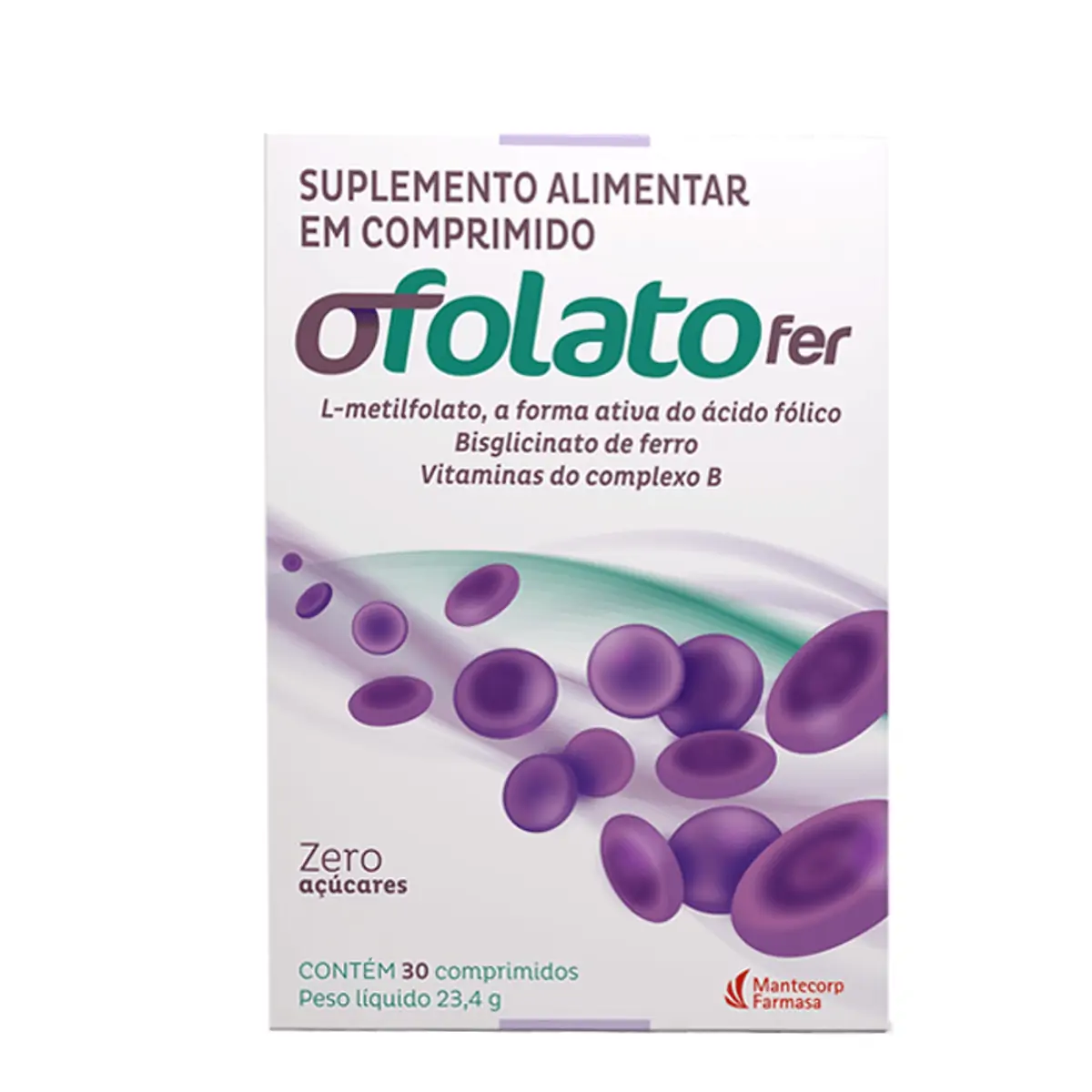 Ofolato Ferro 30 Comprimidos