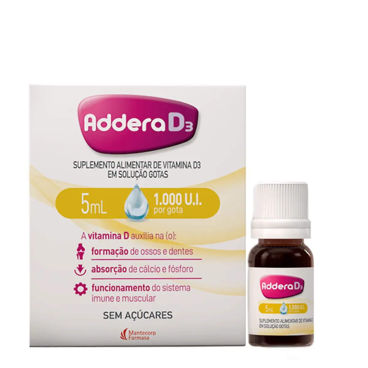 Addera 1000ui Gotas Frasco 5ml