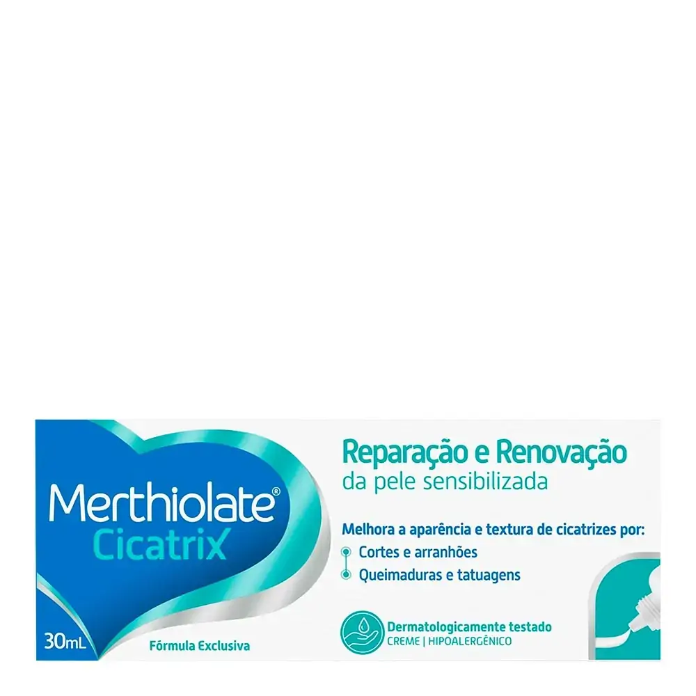 Merthiolate Cicatrix Cr 30ml Demais Prod