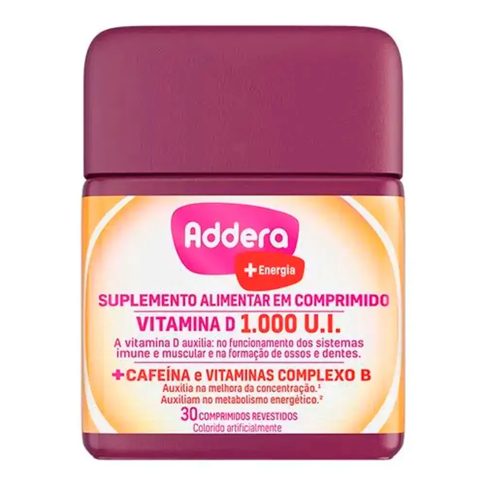Addera Energia 30 Comprimidos